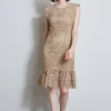 Elie Tahari Dresses & Jumpsuits | Sleeveless Dresses-Mosaic Lace Dress