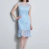 Elie Tahari Dresses & Jumpsuits | Sleeveless Dresses-Mosaic Lace Dress