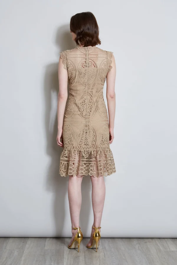 Elie Tahari Dresses & Jumpsuits | Sleeveless Dresses-Mosaic Lace Dress