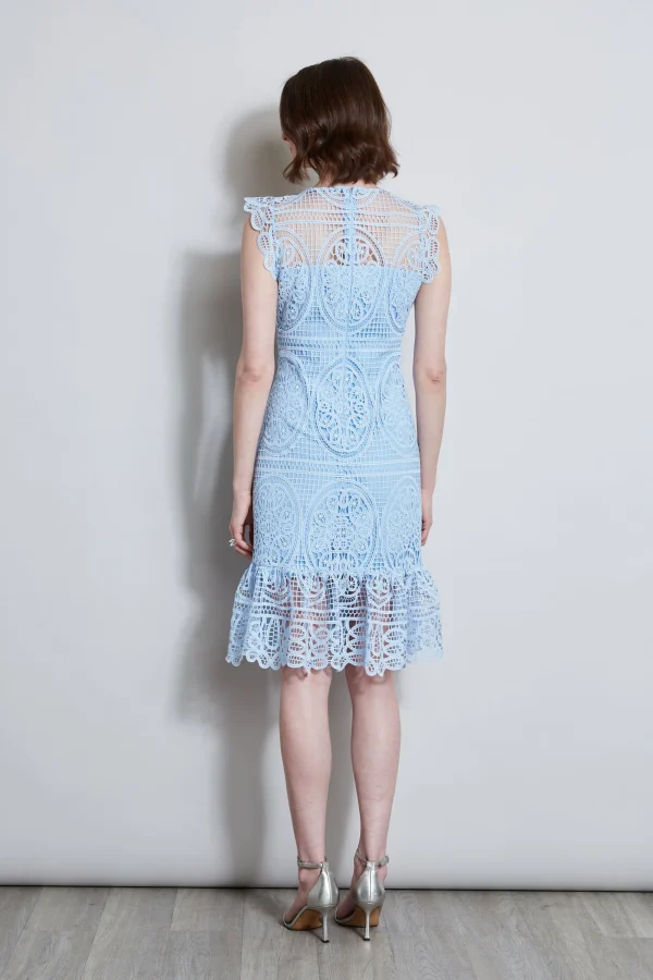 Elie Tahari Dresses & Jumpsuits | Sleeveless Dresses-Mosaic Lace Dress