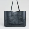 Elie Tahari Fragrance | Gloves-Nappa Leather Lasercut Tote