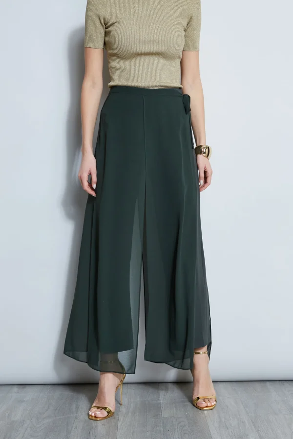 Elie Tahari Bottoms-Overlay Pant