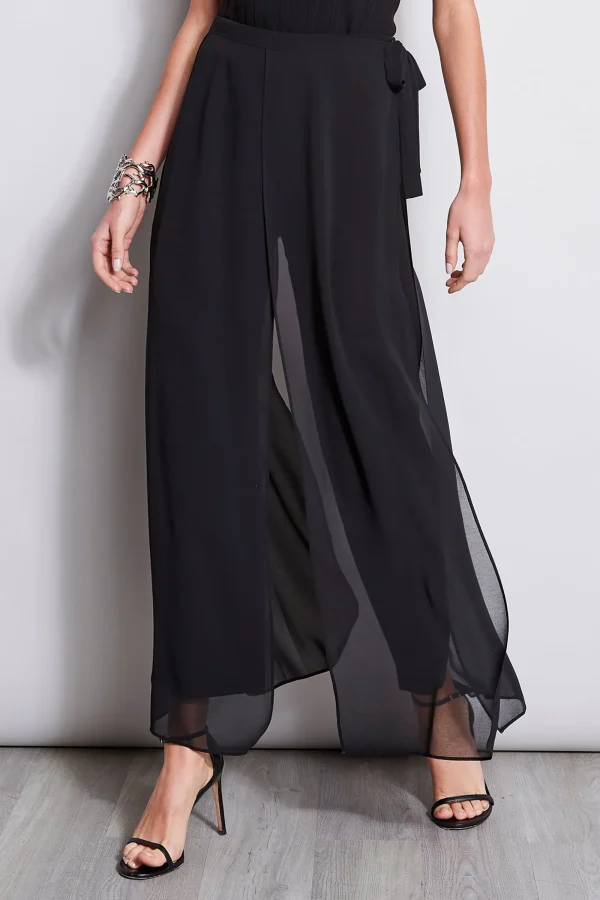 Elie Tahari Bottoms-Overlay Pant