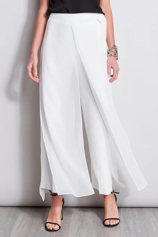 Elie Tahari Bottoms-Overlay Pant