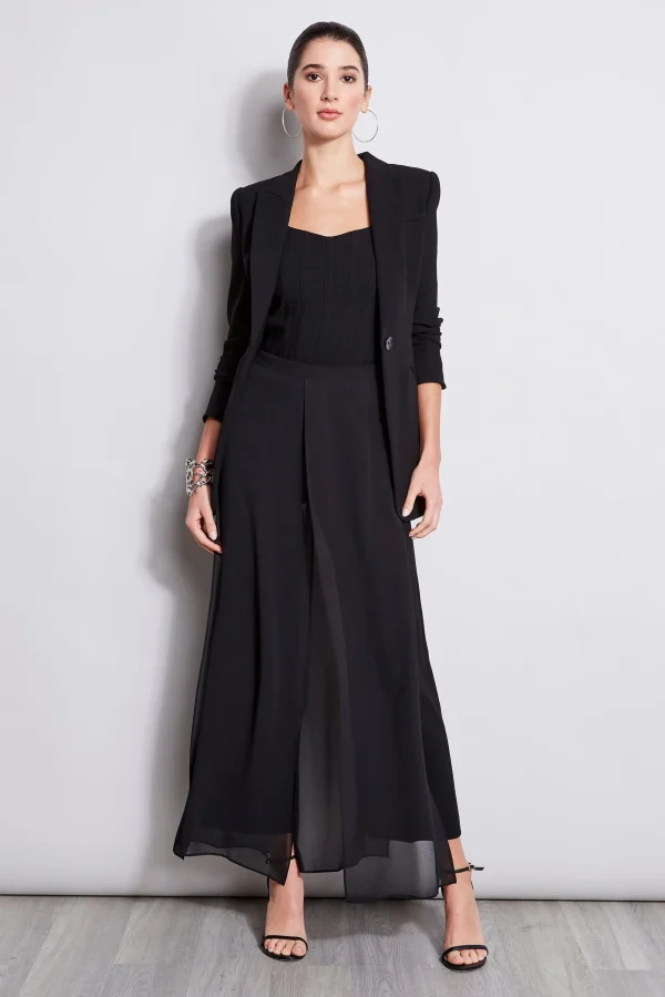 Elie Tahari Bottoms-Overlay Pant