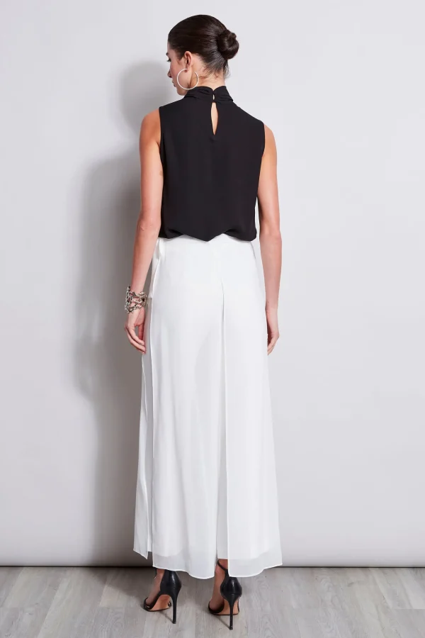 Elie Tahari Bottoms-Overlay Pant