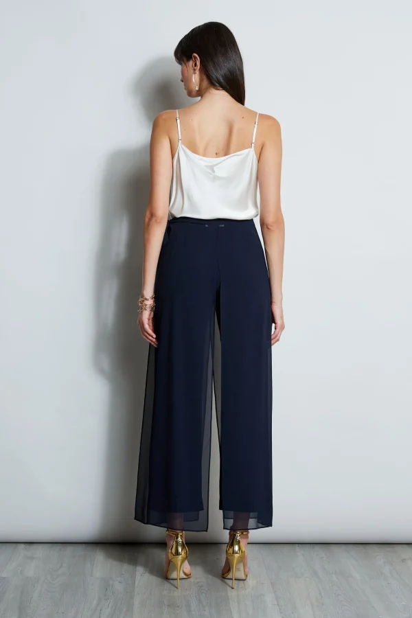 Elie Tahari Bottoms-Overlay Pant