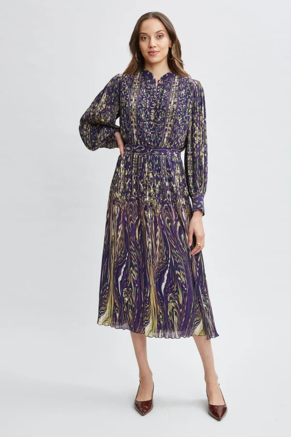 Elie Tahari Dresses & Jumpsuits-Paisley Midi Dress