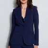 Elie Tahari Jackets & Blazers | Suiting-Panel Single Button Blazer