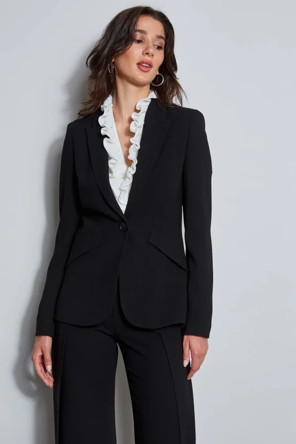 Elie Tahari Jackets & Blazers | Suiting-Panel Single Button Blazer