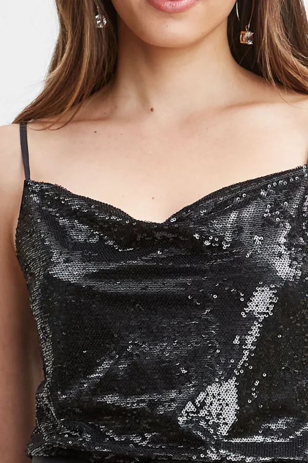 Elie Tahari Tops & Sweaters-Pave Sequin Cami
