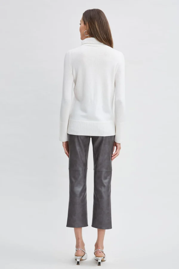 Elie Tahari Tops & Sweaters-Pearl Turtleneck Cashmere Wool Sweater