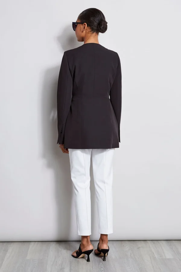 Elie Tahari Jackets & Blazers-Pleat Detail Blazer