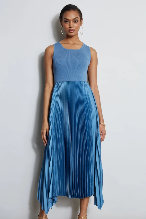 Elie Tahari Dresses & Jumpsuits | Midi Dresses-Pleated Midi Dress