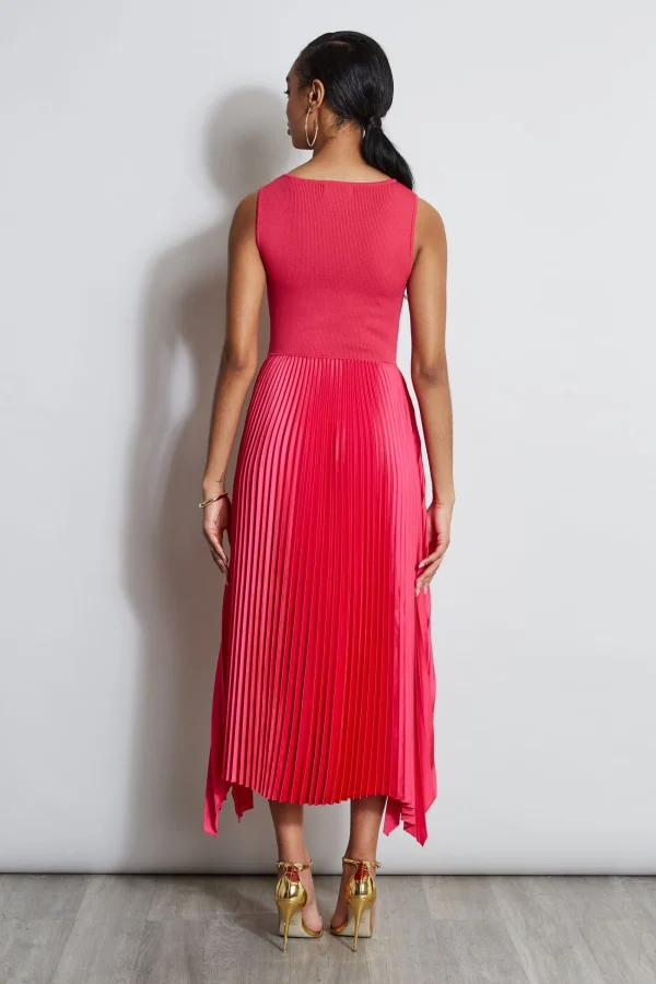 Elie Tahari Dresses & Jumpsuits | Midi Dresses-Pleated Midi Dress