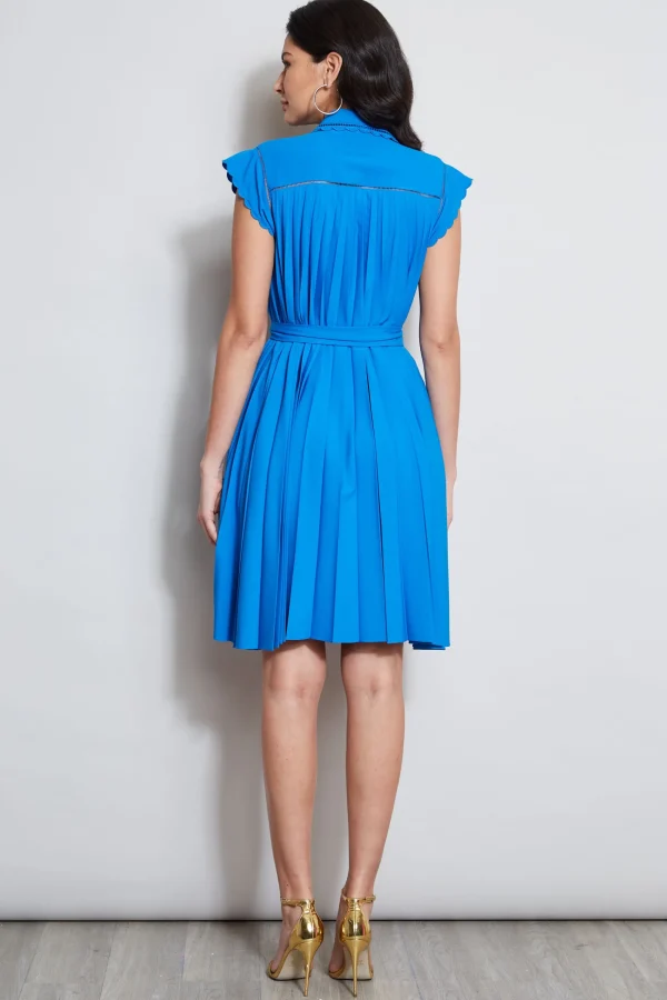 Elie Tahari Dresses & Jumpsuits-Pleated Scallop Dress