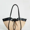 Elie Tahari Fragrance | Gloves-Raffia Tote Bag