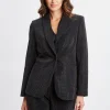 Elie Tahari Jackets & Blazers | Suiting-Rhinestone Embellished Blazer