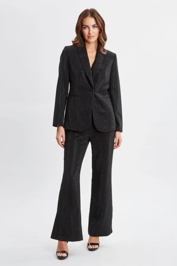 Elie Tahari Jackets & Blazers | Suiting-Rhinestone Embellished Blazer