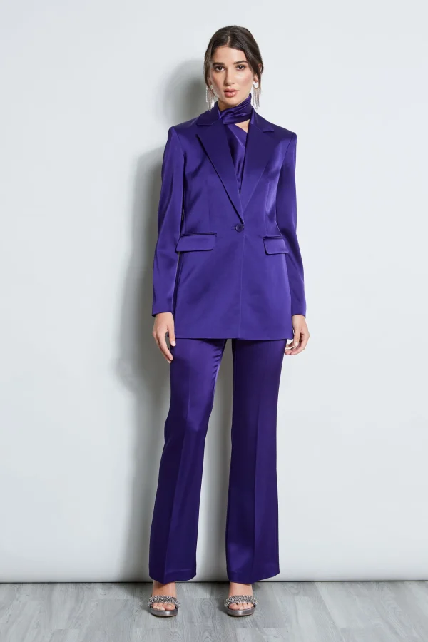 Elie Tahari Jackets & Blazers-Satin Boyfriend Blazer