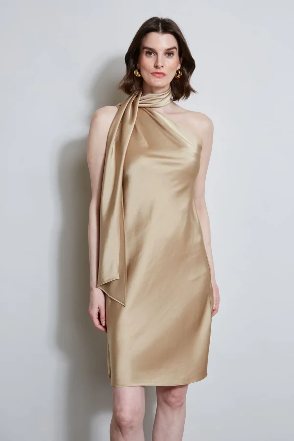 Elie Tahari Dresses & Jumpsuits | Short Dresses-Satin Scarf Dress