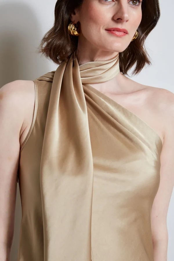 Elie Tahari Dresses & Jumpsuits | Short Dresses-Satin Scarf Dress