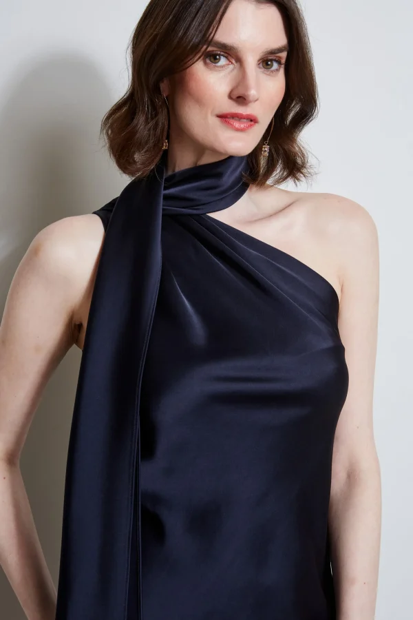 Elie Tahari Dresses & Jumpsuits | Short Dresses-Satin Scarf Dress