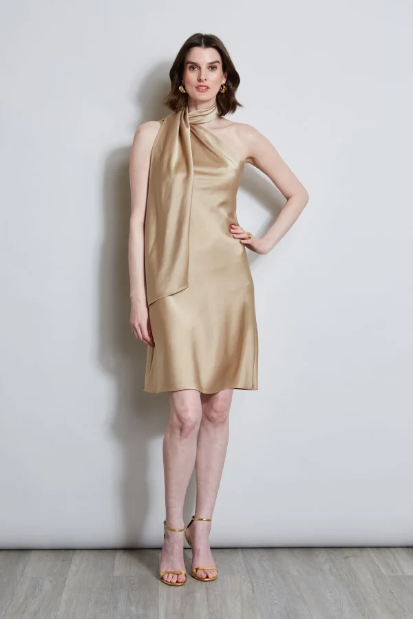 Elie Tahari Dresses & Jumpsuits | Short Dresses-Satin Scarf Dress