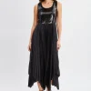 Elie Tahari Dresses & Jumpsuits-Sequin Bodice Pleated Dress