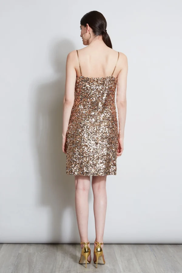 Elie Tahari Dresses & Jumpsuits | Sleeveless Dresses-Sequin Cowl Dress