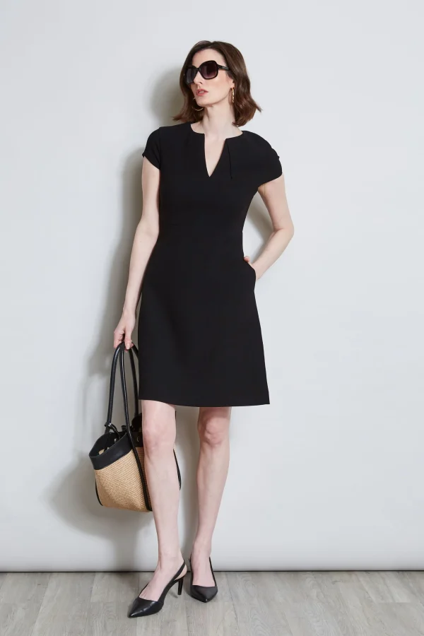 Elie Tahari Dresses & Jumpsuits | Short Sleeve Dresses-Short Sleeve Dart Dress