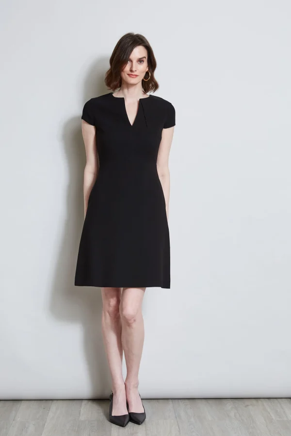 Elie Tahari Dresses & Jumpsuits | Short Sleeve Dresses-Short Sleeve Dart Dress