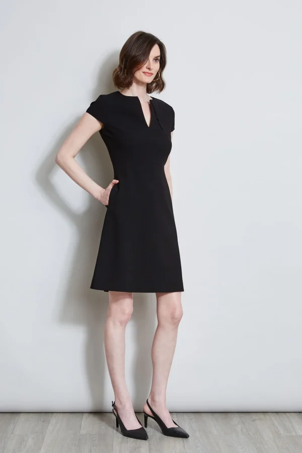 Elie Tahari Dresses & Jumpsuits | Short Sleeve Dresses-Short Sleeve Dart Dress