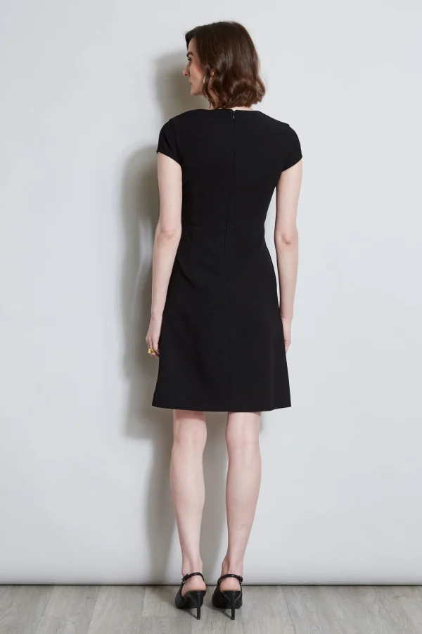 Elie Tahari Dresses & Jumpsuits | Short Sleeve Dresses-Short Sleeve Dart Dress