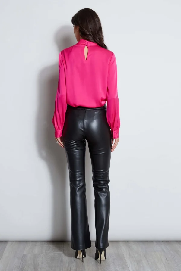 Elie Tahari Tops & Sweaters-Silk Draped Neck Shirt