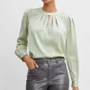 Elie Tahari Tops & Sweaters-Silk Keyhole Shirt