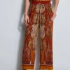 Elie Tahari Bottoms-Silk Raj Print Pant