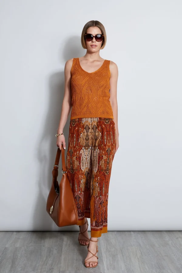 Elie Tahari Bottoms-Silk Raj Print Pant