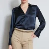 Elie Tahari Tops & Sweaters-Silk Satin Button Down Shirt