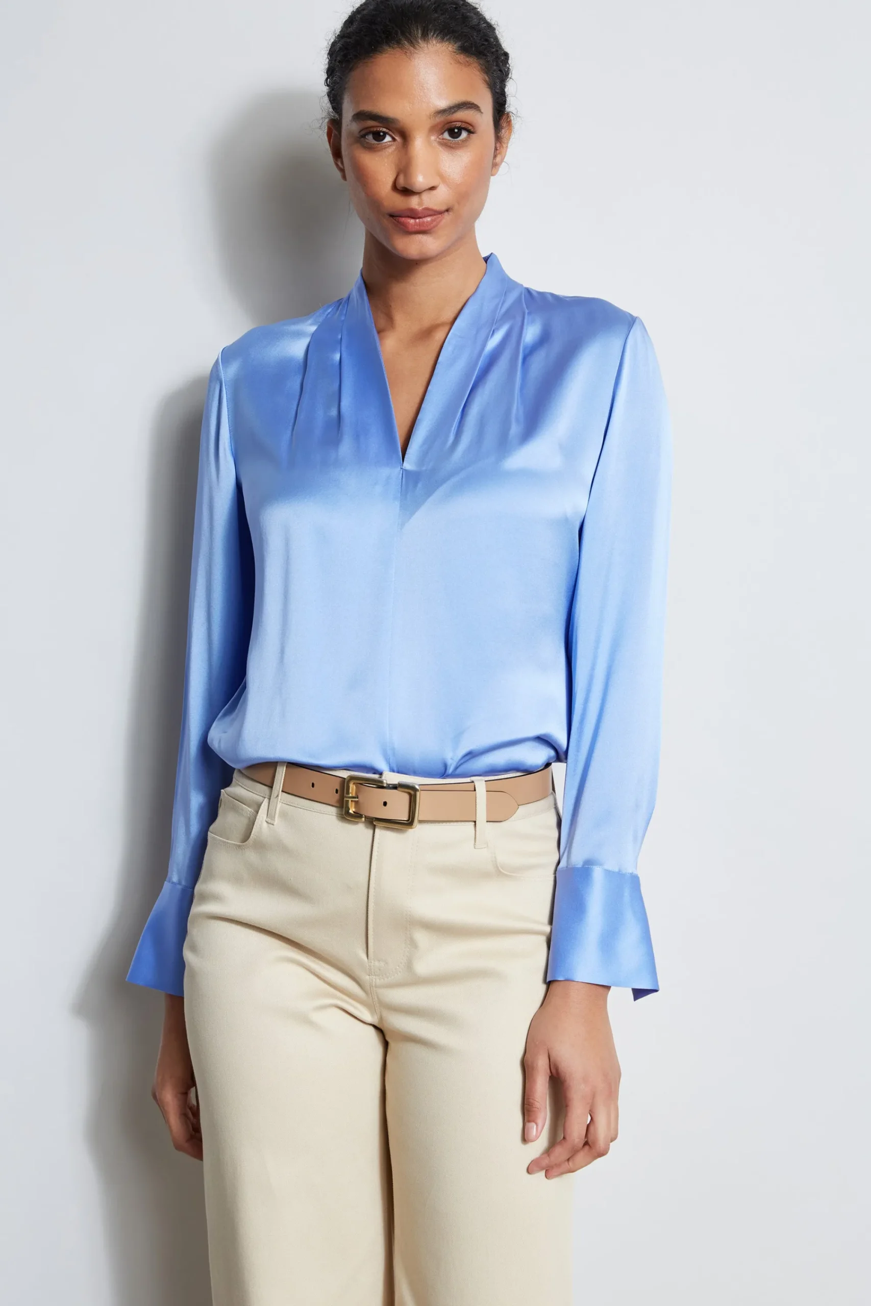 silk_satin_contour_neck_s_2-2.webp Elie Tahari Tops & Sweaters-Silk Satin Contour Neck Shirt