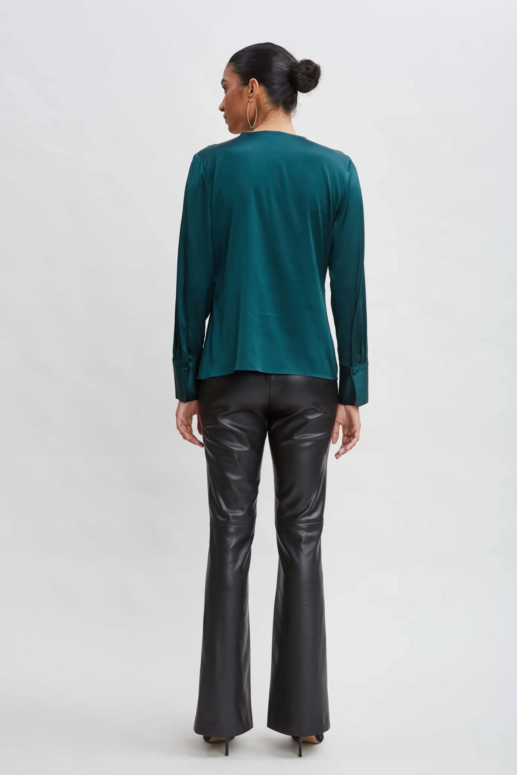 silk_satin_contour_ruffle_4.webp Elie Tahari Tops & Sweaters-Silk Satin Contour Ruffle Shirt