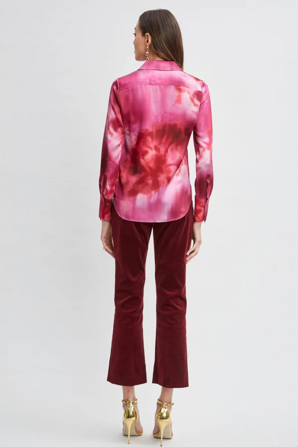 Elie Tahari Tops & Sweaters-Silk Venetian Glass Shirt