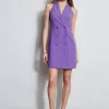 Elie Tahari Dresses & Jumpsuits | Sleeveless Dresses-Sleeveless Double Breasted Blazer Dress