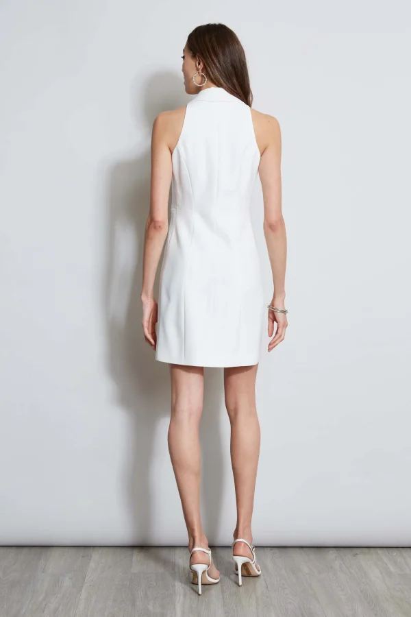 Elie Tahari Dresses & Jumpsuits | Sleeveless Dresses-Sleeveless Double Breasted Blazer Dress