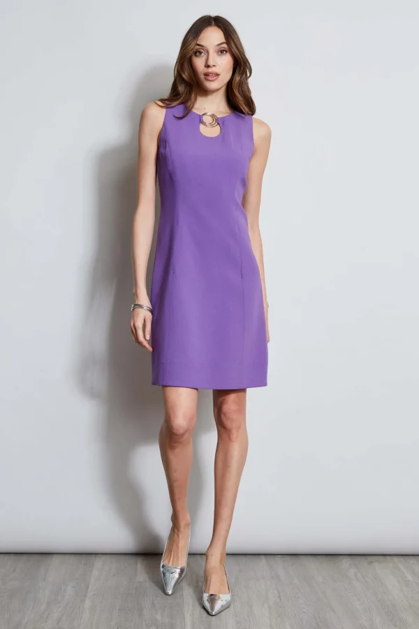 Elie Tahari Dresses & Jumpsuits | Sleeveless Dresses-Sleeveless Keyhole Ring Dress