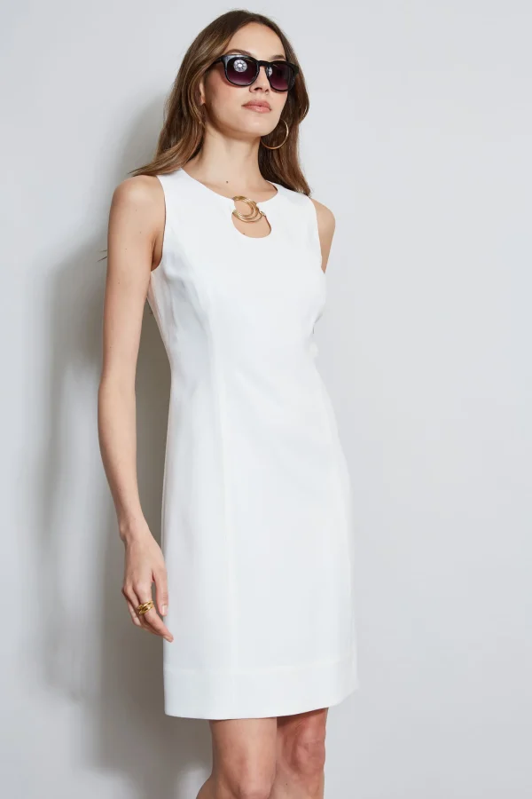 Elie Tahari Dresses & Jumpsuits | Sleeveless Dresses-Sleeveless Keyhole Ring Dress