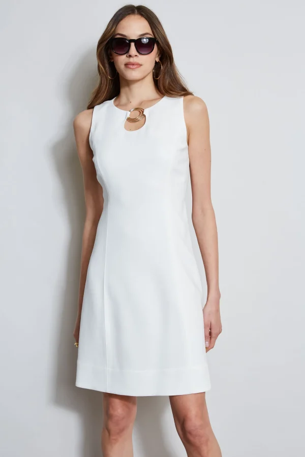 Elie Tahari Dresses & Jumpsuits | Sleeveless Dresses-Sleeveless Keyhole Ring Dress