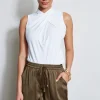 Elie Tahari Tops & Sweaters-Sleeveless Twist Knit