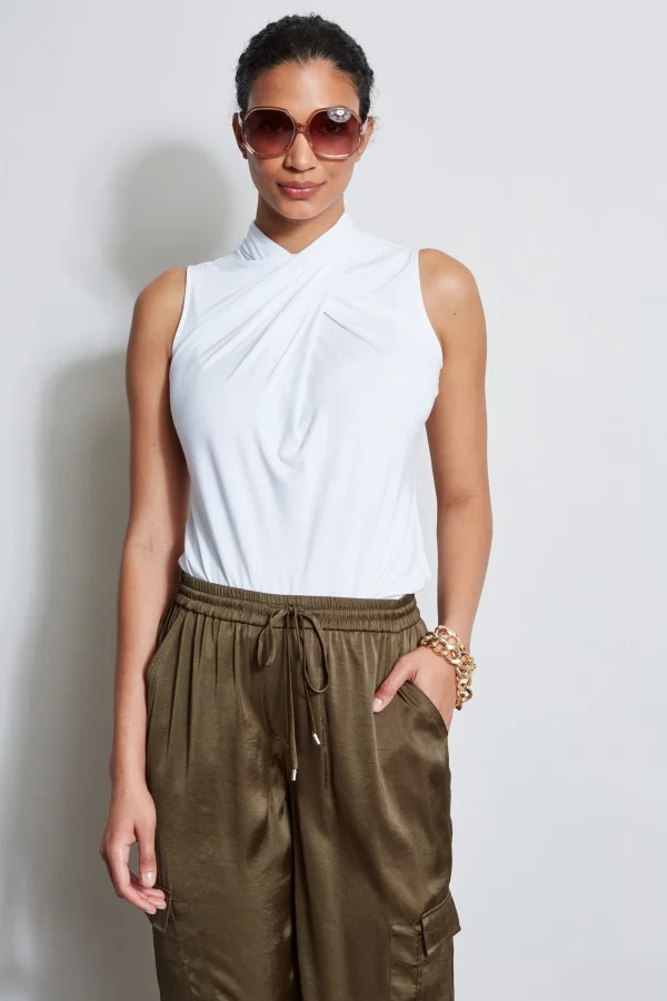 Elie Tahari Tops & Sweaters-Sleeveless Twist Knit