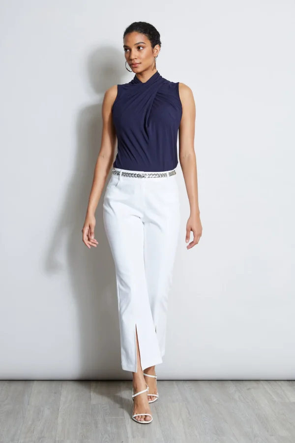 Elie Tahari Tops & Sweaters-Sleeveless Twist Knit